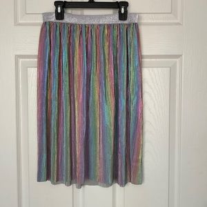 NWOT Young Girl Rainbow Skirt